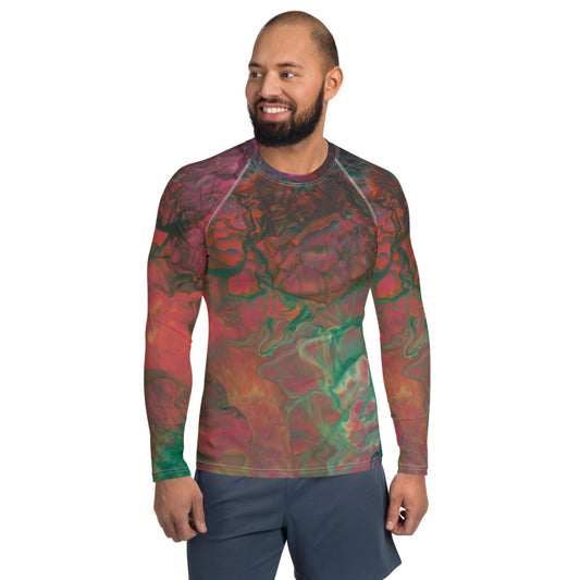 Bright Cameron Men's Rash Guard