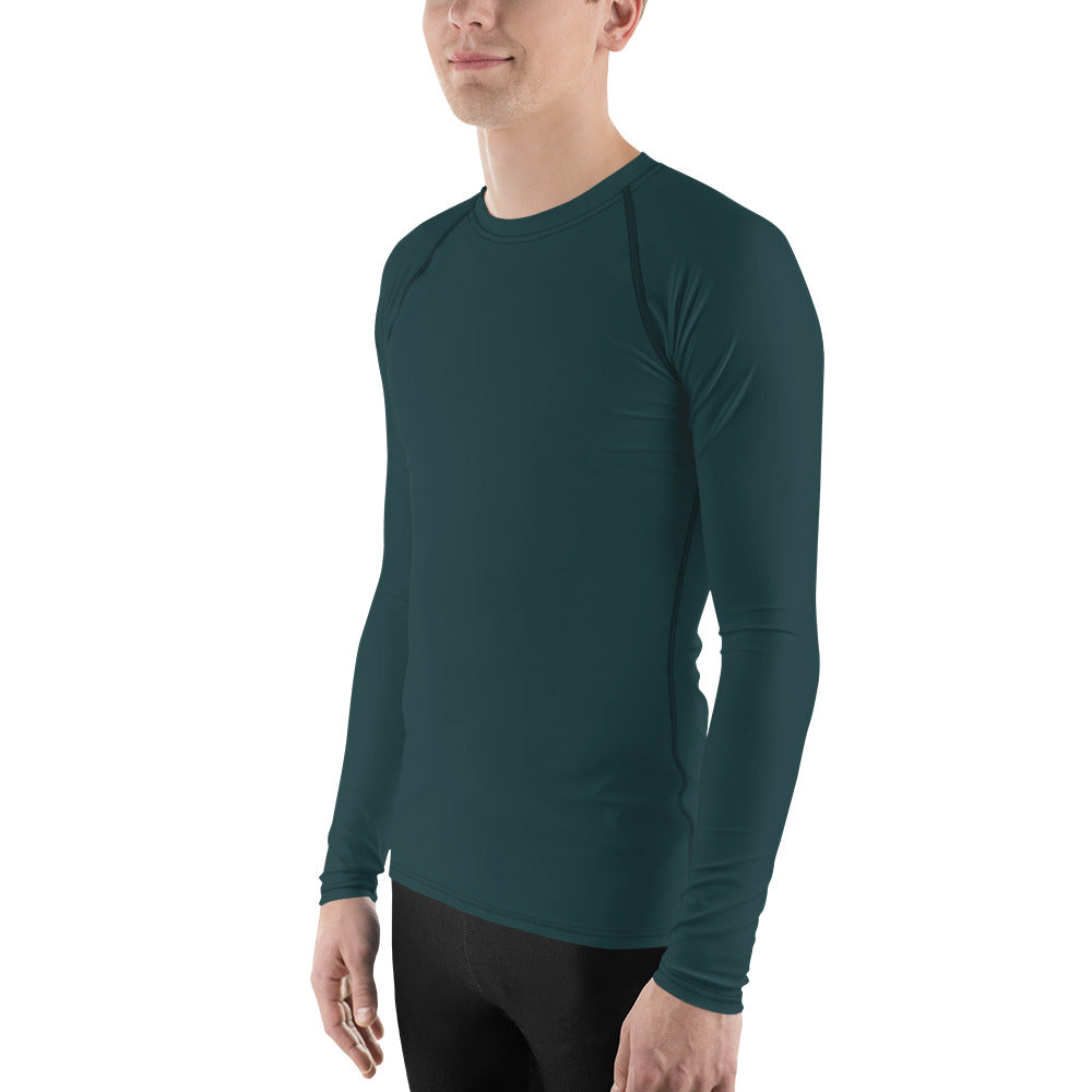 Sea Green Men's Rash Guard