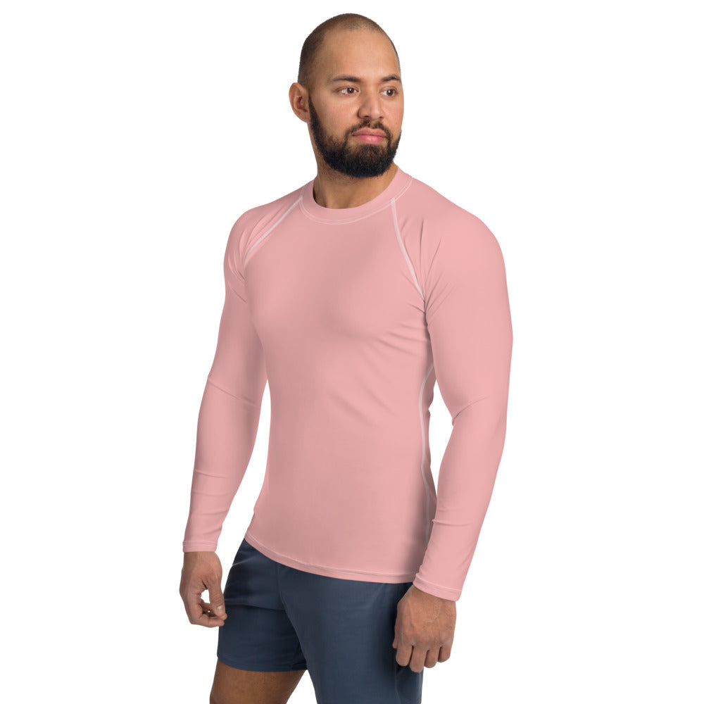 Pink Petal Men's Rash Guard