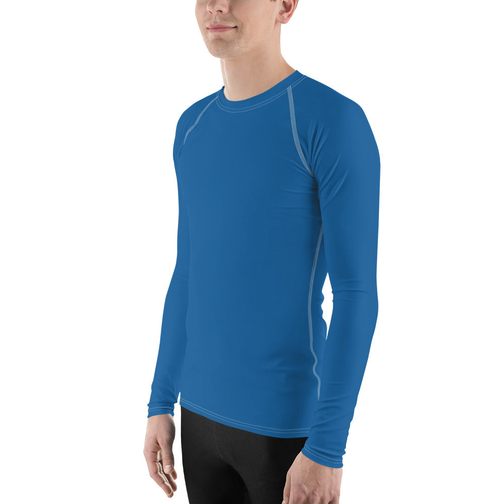 Water Blue Men's Rash Guard