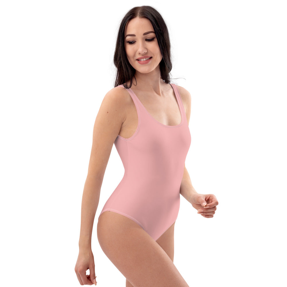 Pink Petal One-Piece Swimsuit