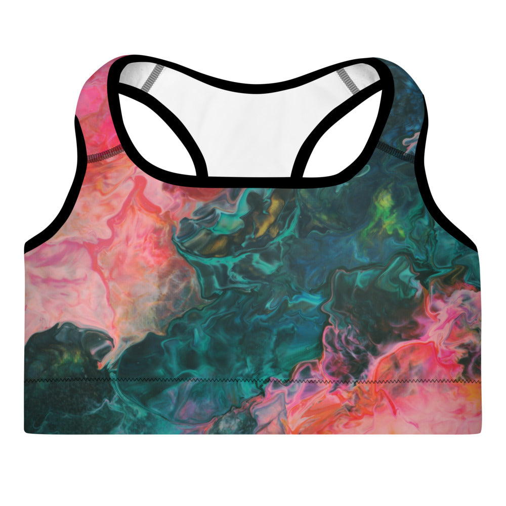 Feel the Borboleta Padded Sports Bra