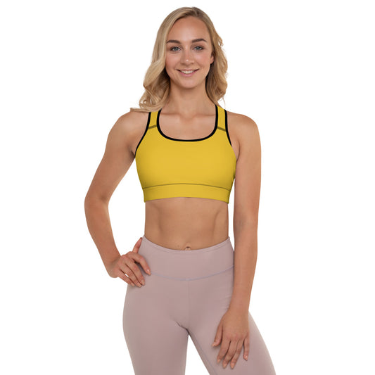 Gold Tooth Padded Sports Bra