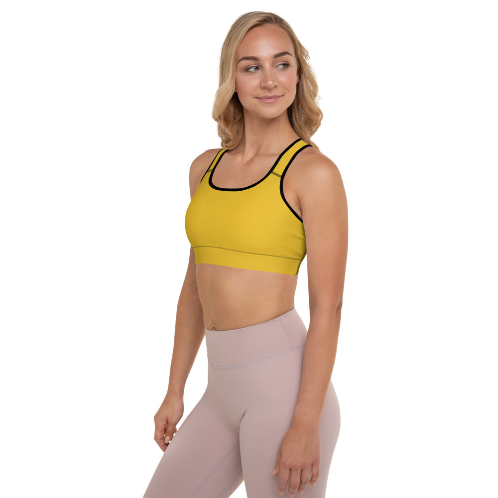Gold Tooth Padded Sports Bra