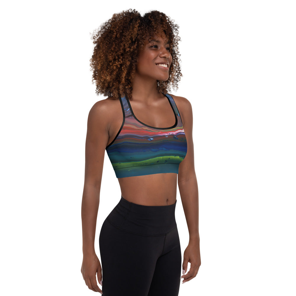 Northern Light Padded Sports Bra