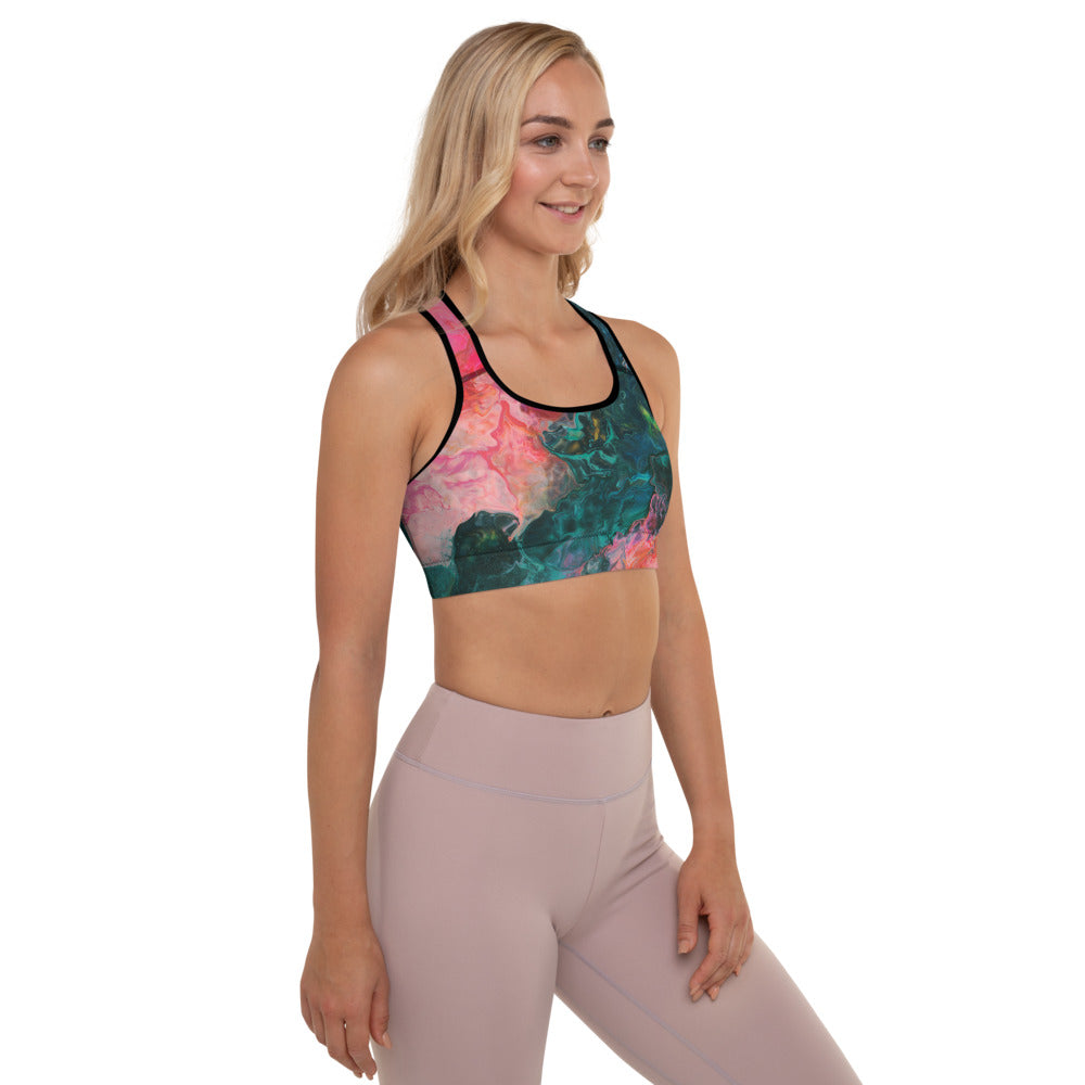 Feel the Borboleta Padded Sports Bra