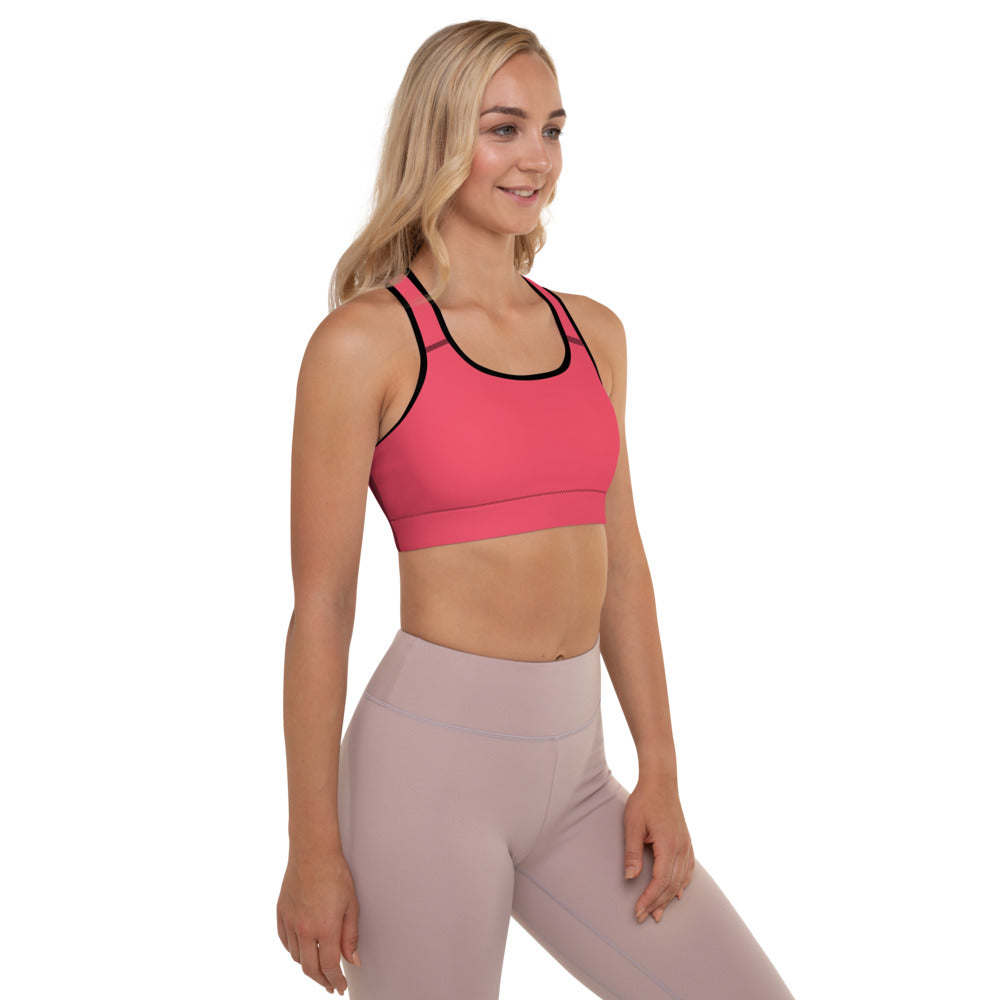 My Hibiscus Padded Sports Bra
