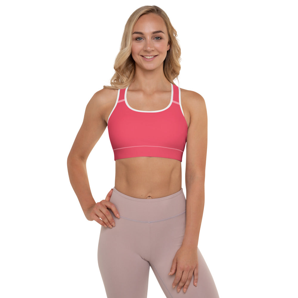 My Hibiscus Padded Sports Bra