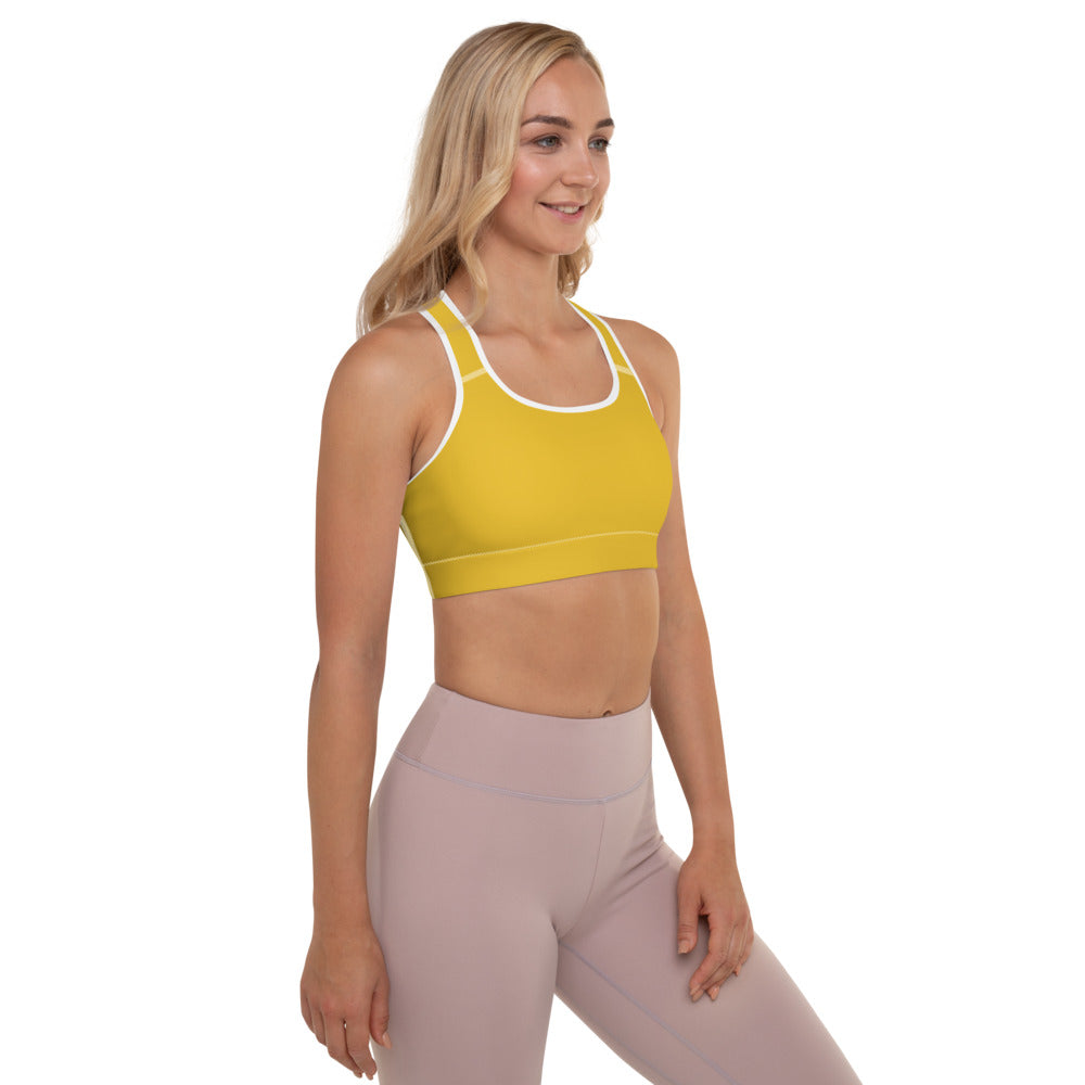 Gold Tooth Padded Sports Bra