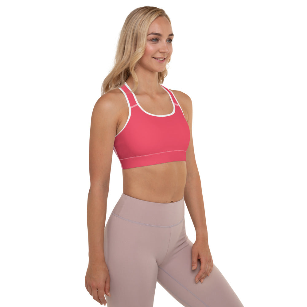 My Hibiscus Padded Sports Bra