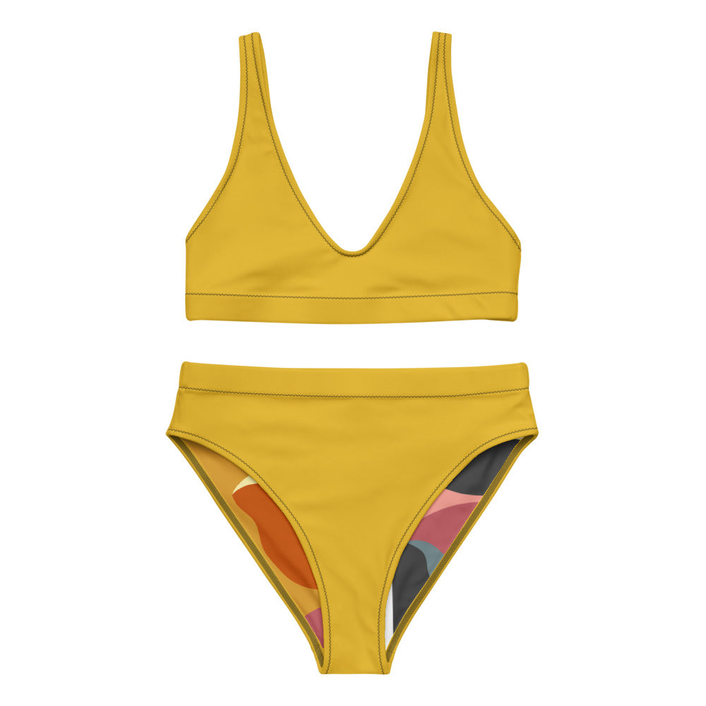 Gold Tooth Recycled High-Waisted Bikini