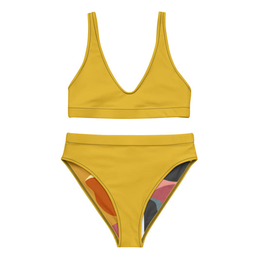 Gold Tooth Recycled High-Waisted Bikini