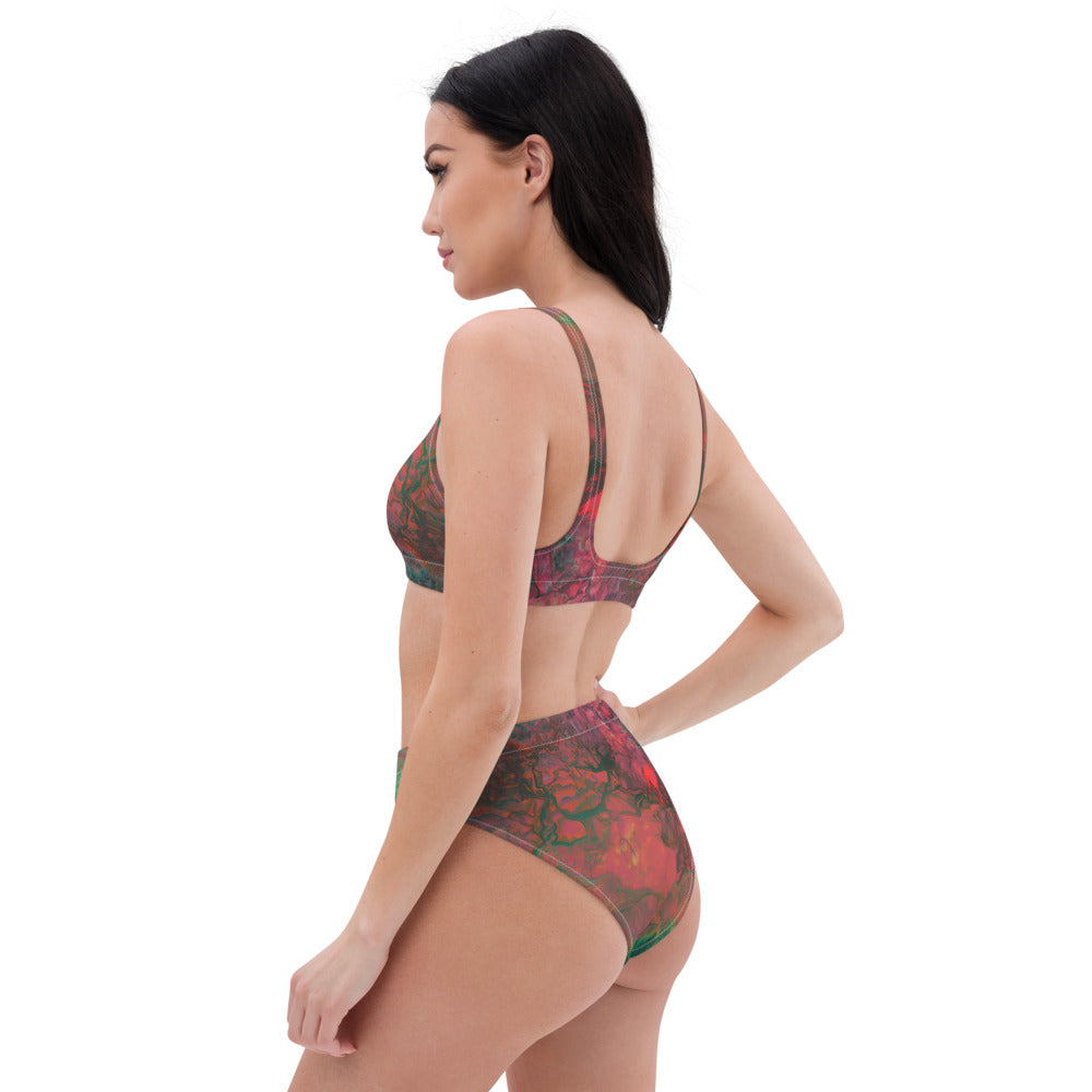 Bright Cameron Recycled High-Waisted Bikini