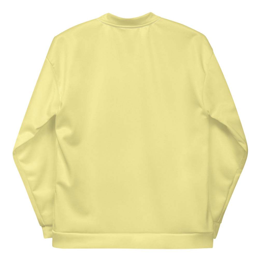 Butter Yellow Unisex Bomber Jacket