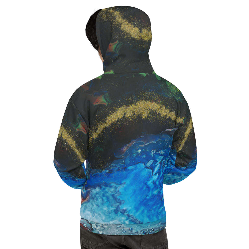 Gold Stream Unisex Hoodie