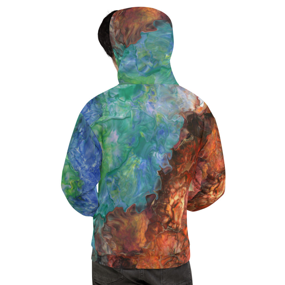 Aura Splash Unisex Hoodie