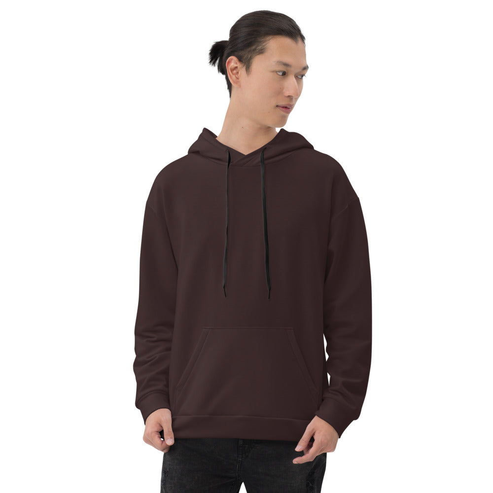 Chocolate Brown Unisex Hoodie