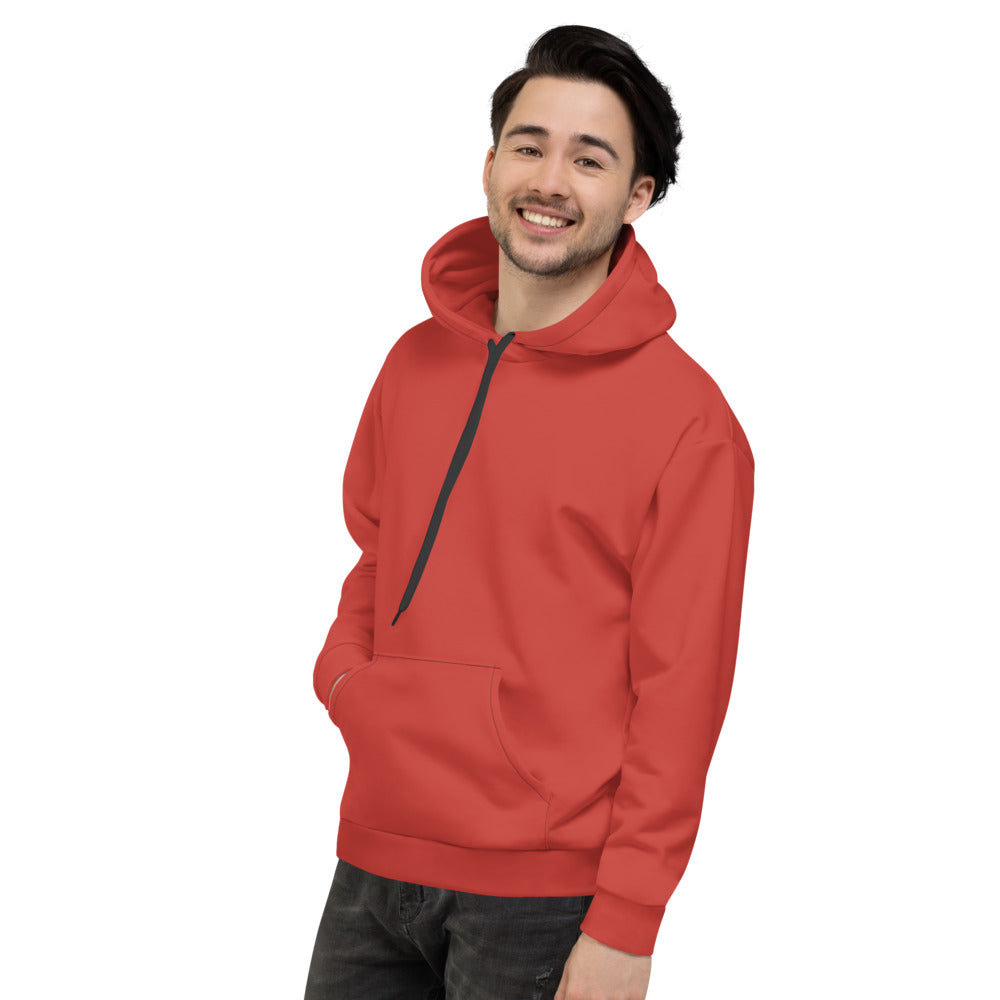 Cherry Red Unisex Hoodie