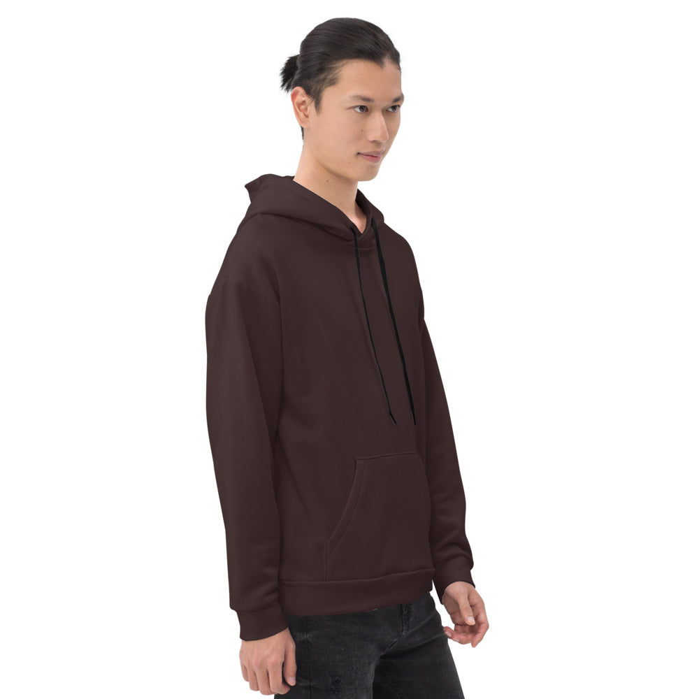 Chocolate Brown Unisex Hoodie