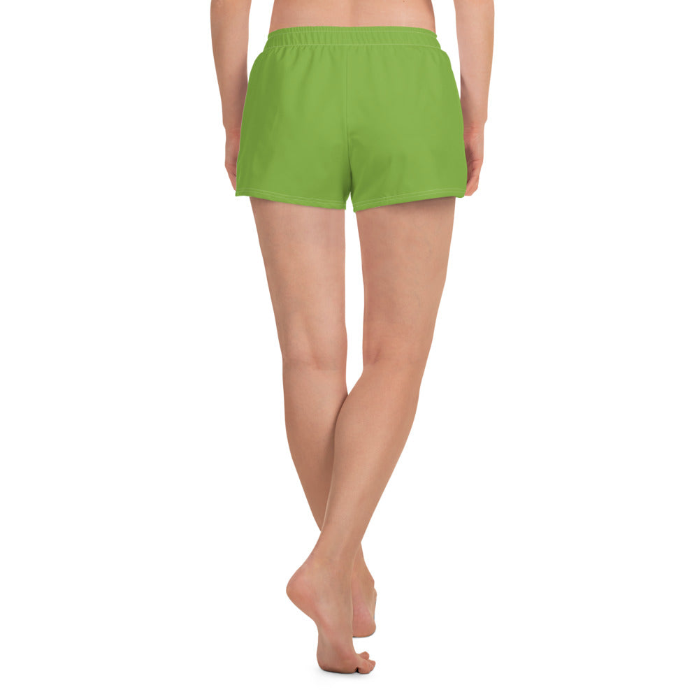Grass Green Athletic Short Shorts