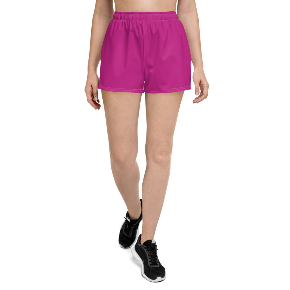 Fabulous Fuchsia Athletic Short Shorts