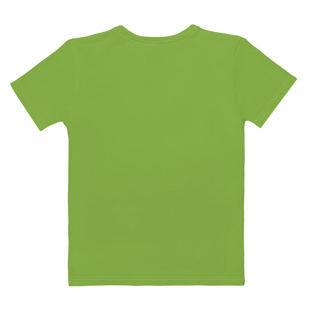 Green Grass Fitted Crew Neck T-Shirt