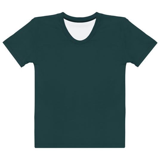 Sea Green Fitted Crew Neck T-Shirt
