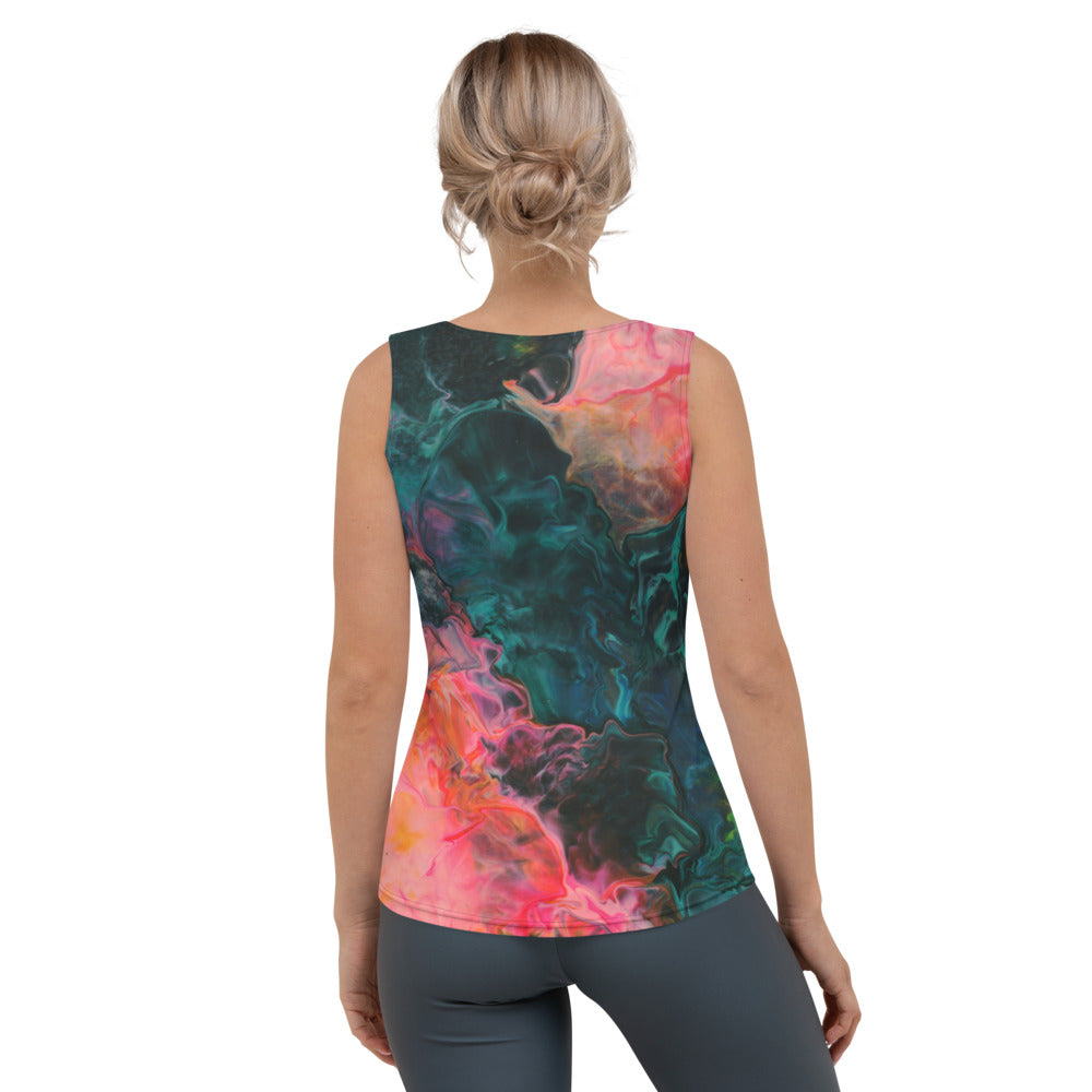 Feel the Borboleta Fitted Tank Top