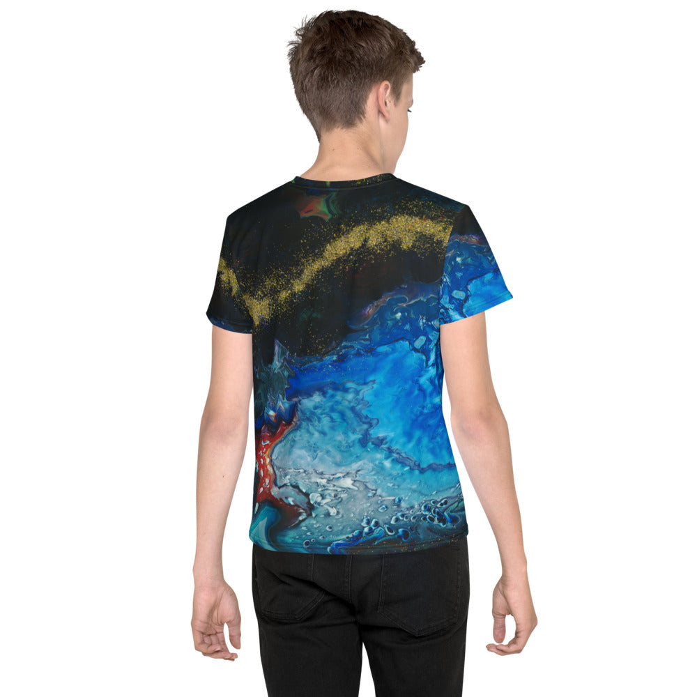 Gold Stream Youth Crew Neck T-Shirt