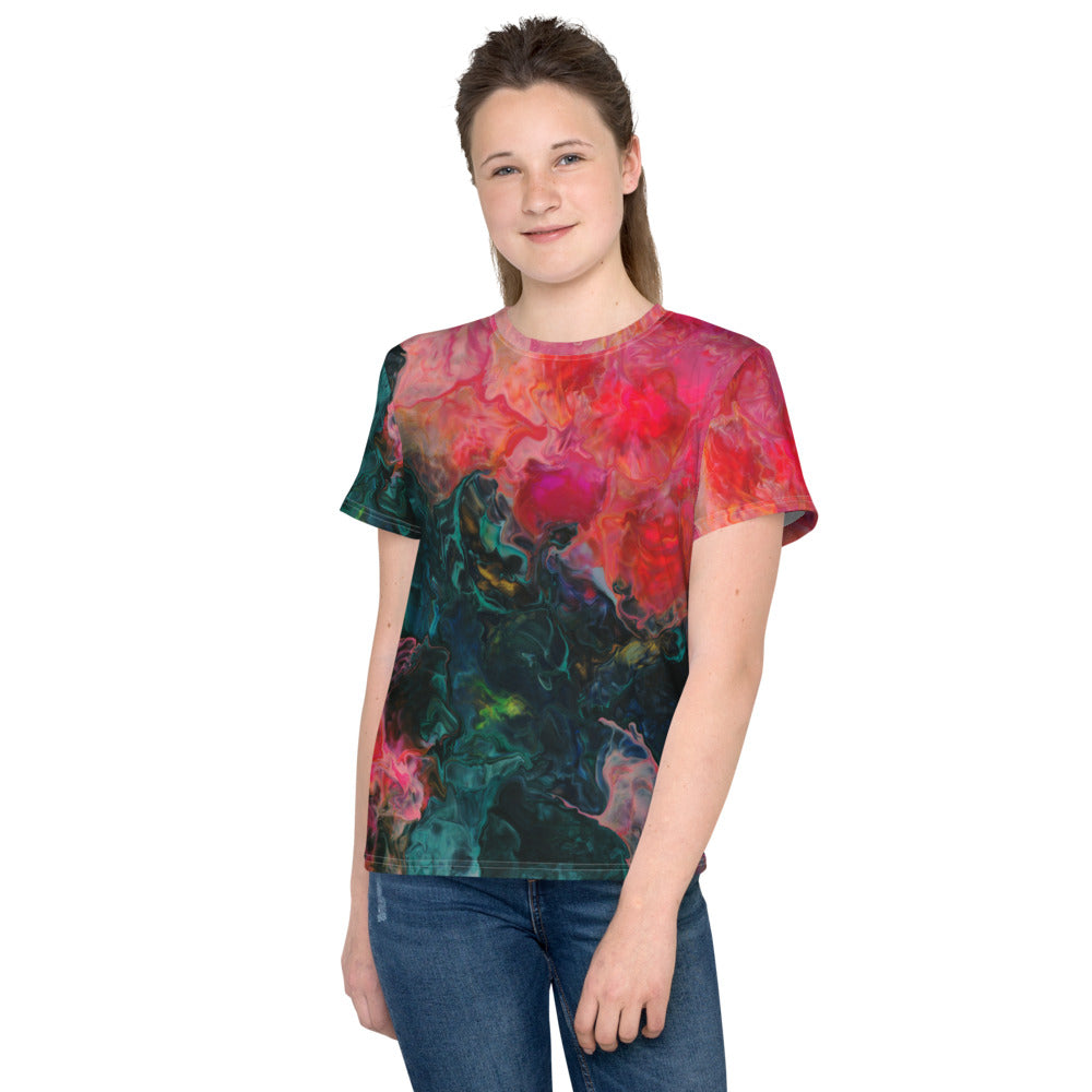 Feel the Borboleta Youth Crew Neck T-Shirt