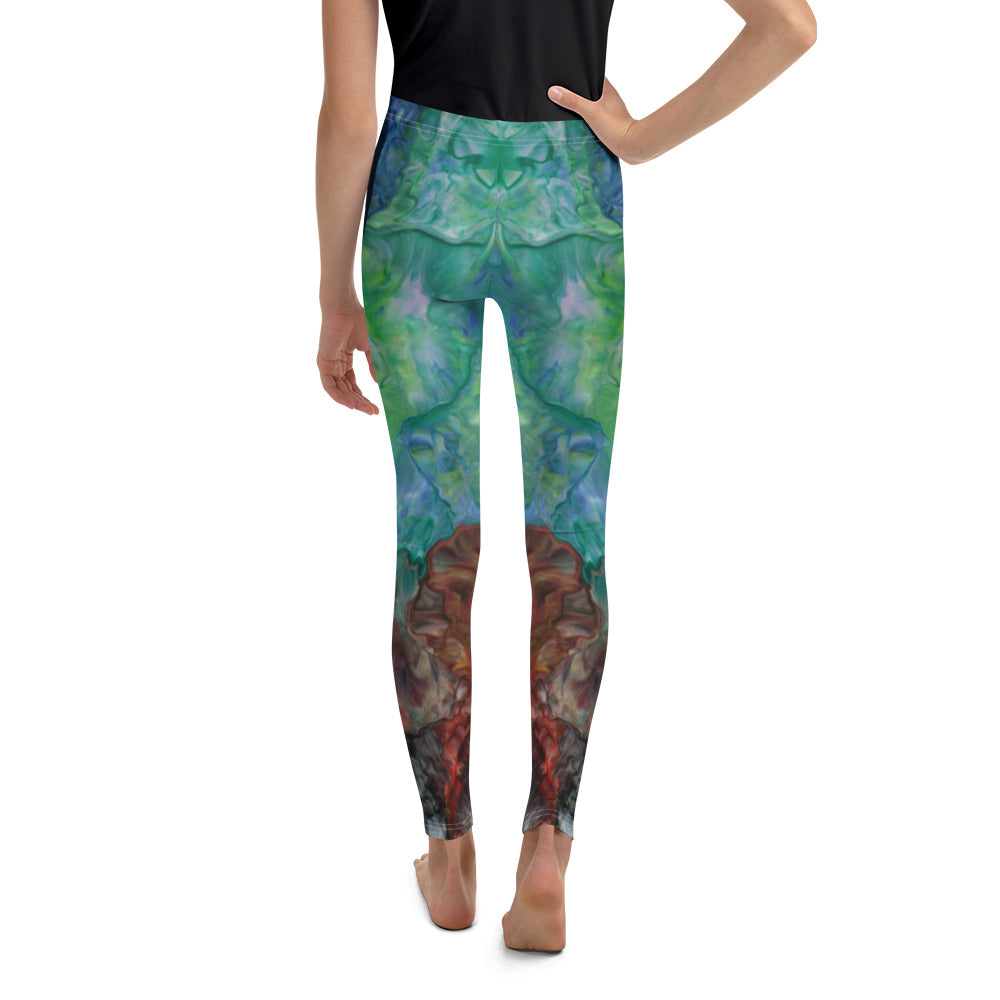 Aura Splash Water Youth Leggings