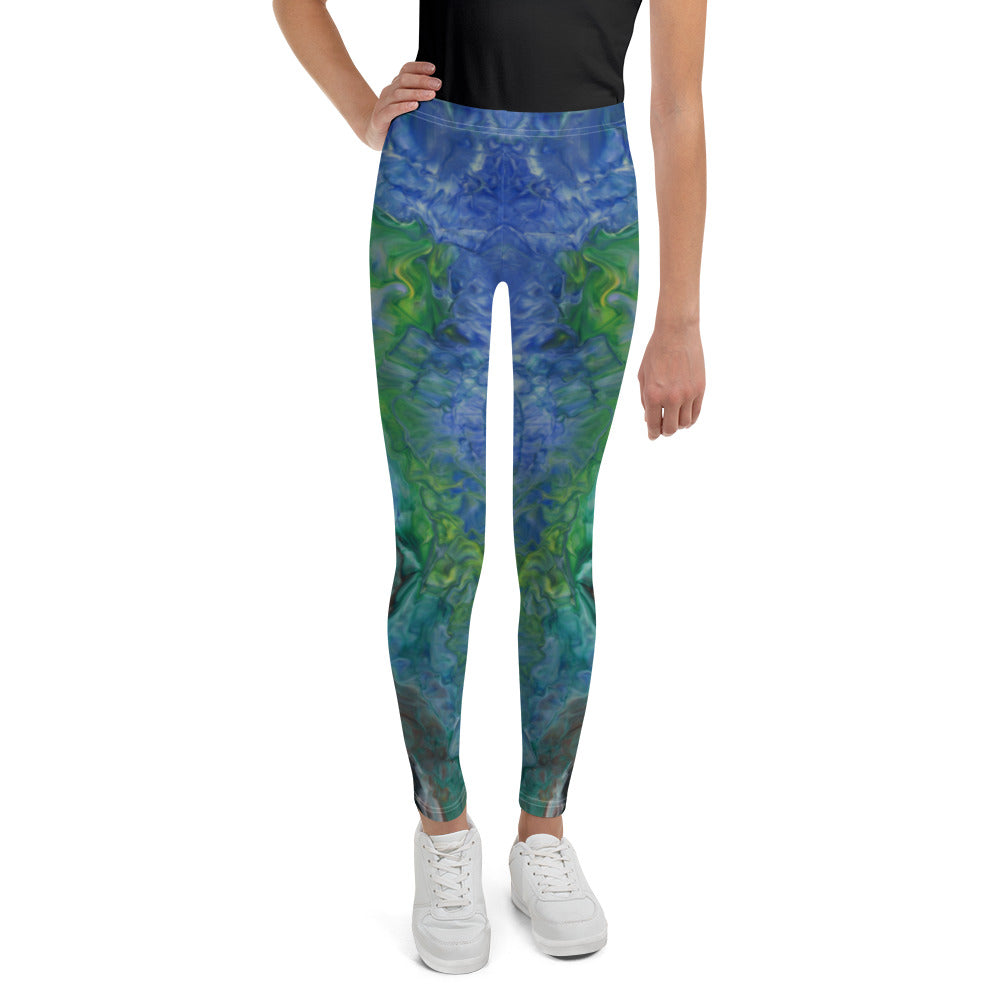 Aura Splash Water Youth Leggings