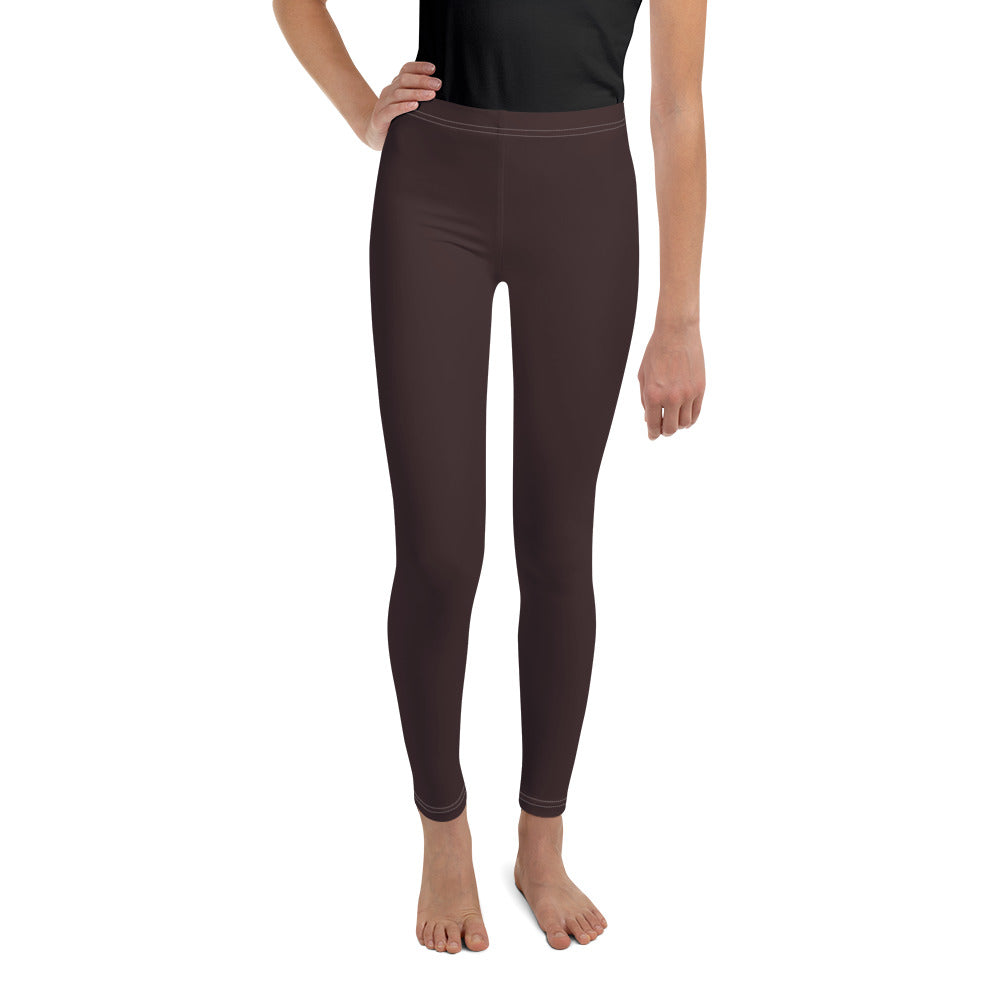 Chocolate Brown Youth Leggings