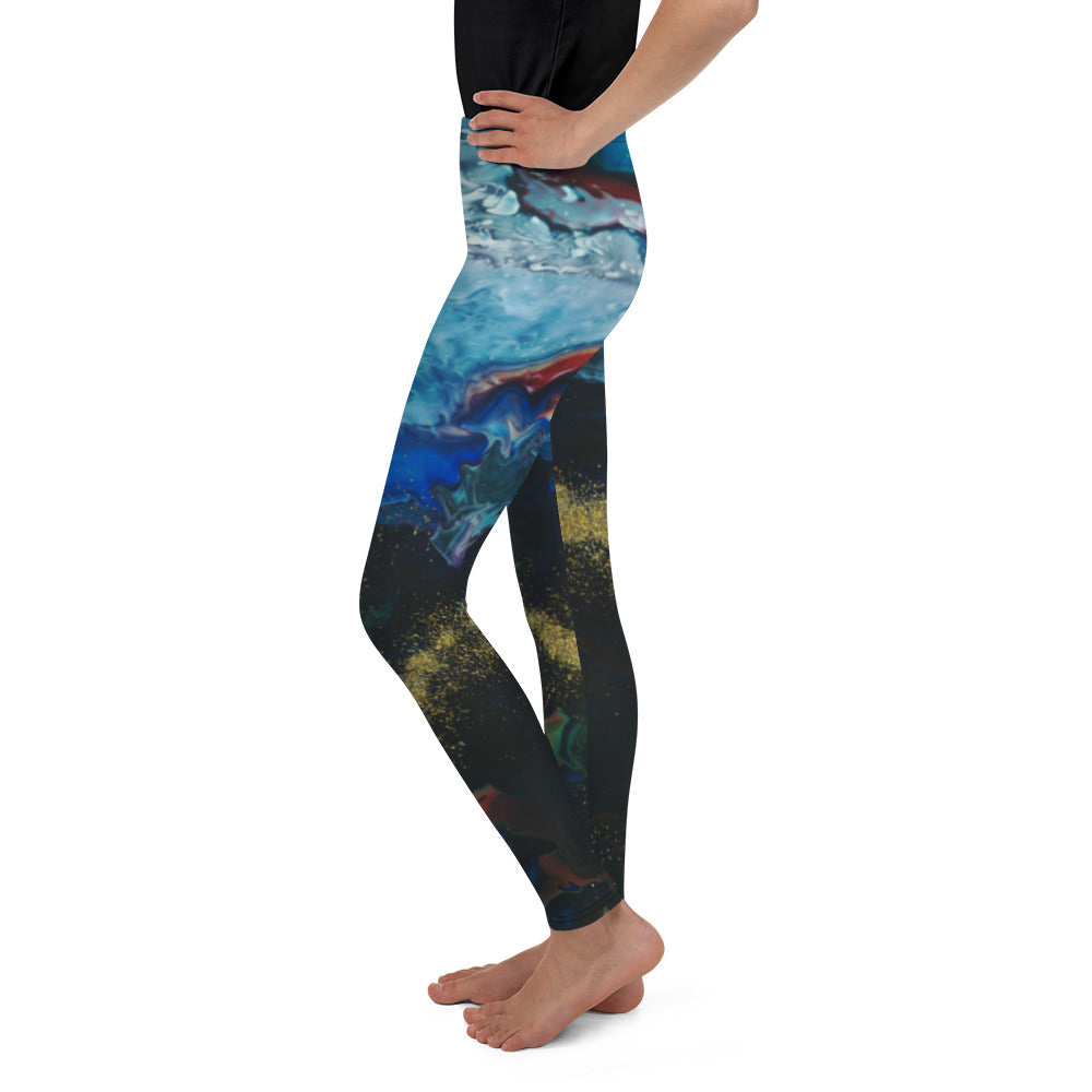 Gold Stream Youth Leggings
