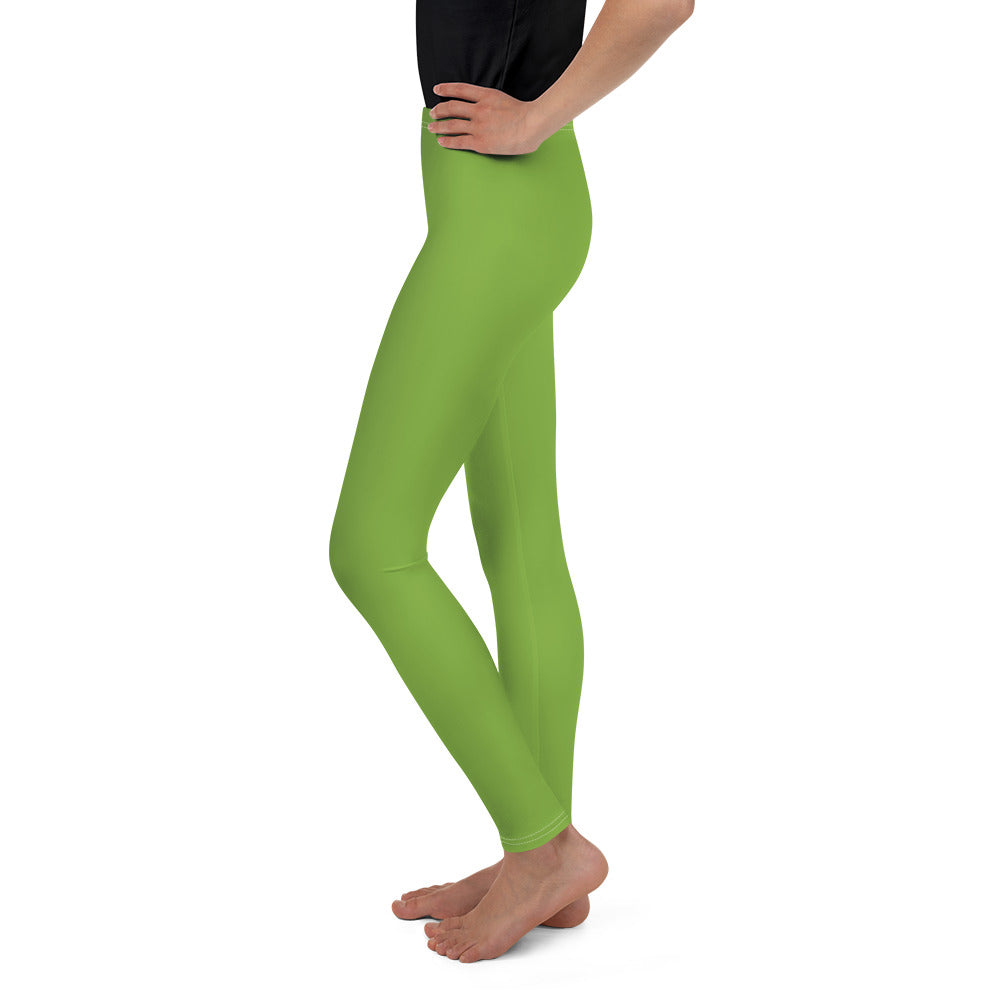 Green Grass Youth Leggings