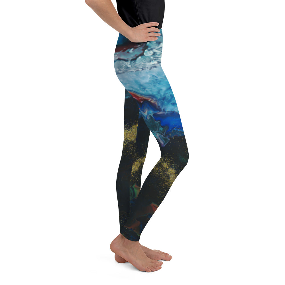 Gold Stream Youth Leggings