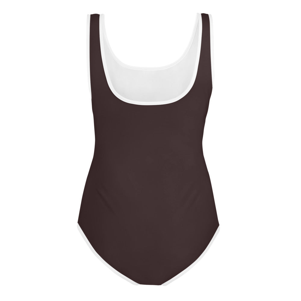 Chocolate Brown Youth Swimsuit