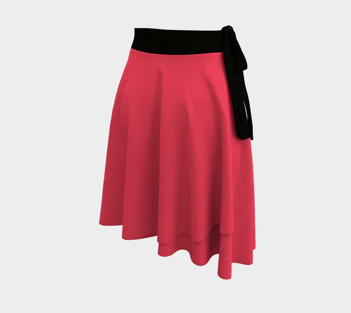 My Hibiscus Wrap Skirt