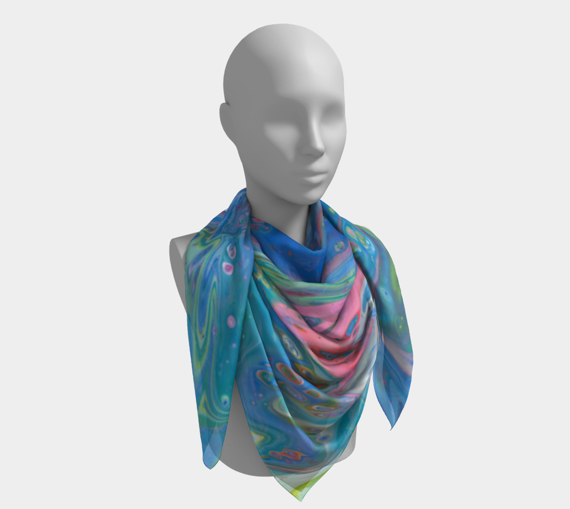 Tropical Breeze Square Scarf