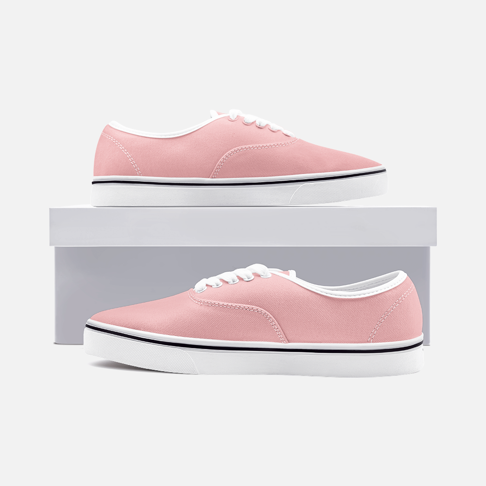 Pink Petal Unisex Canvas Loafer