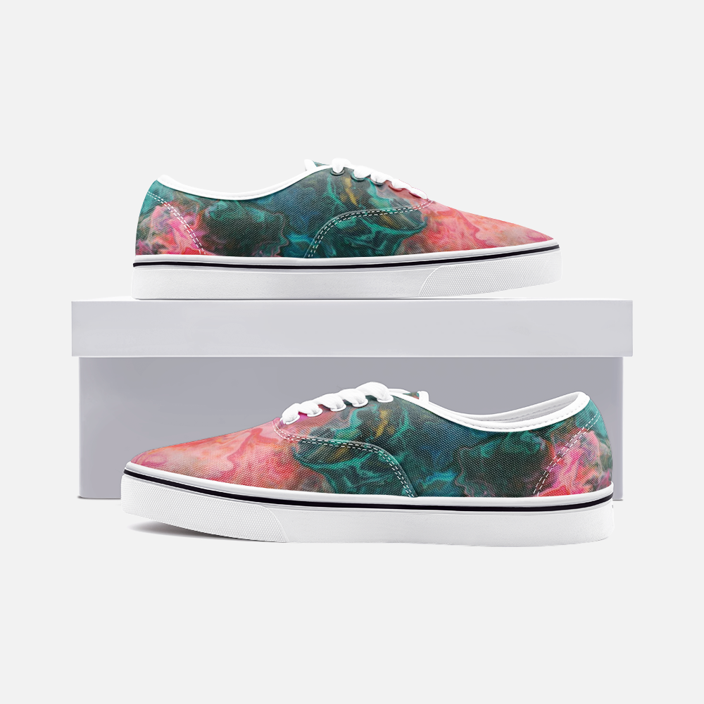 Feel the Borboleta Unisex Canvas Loafer