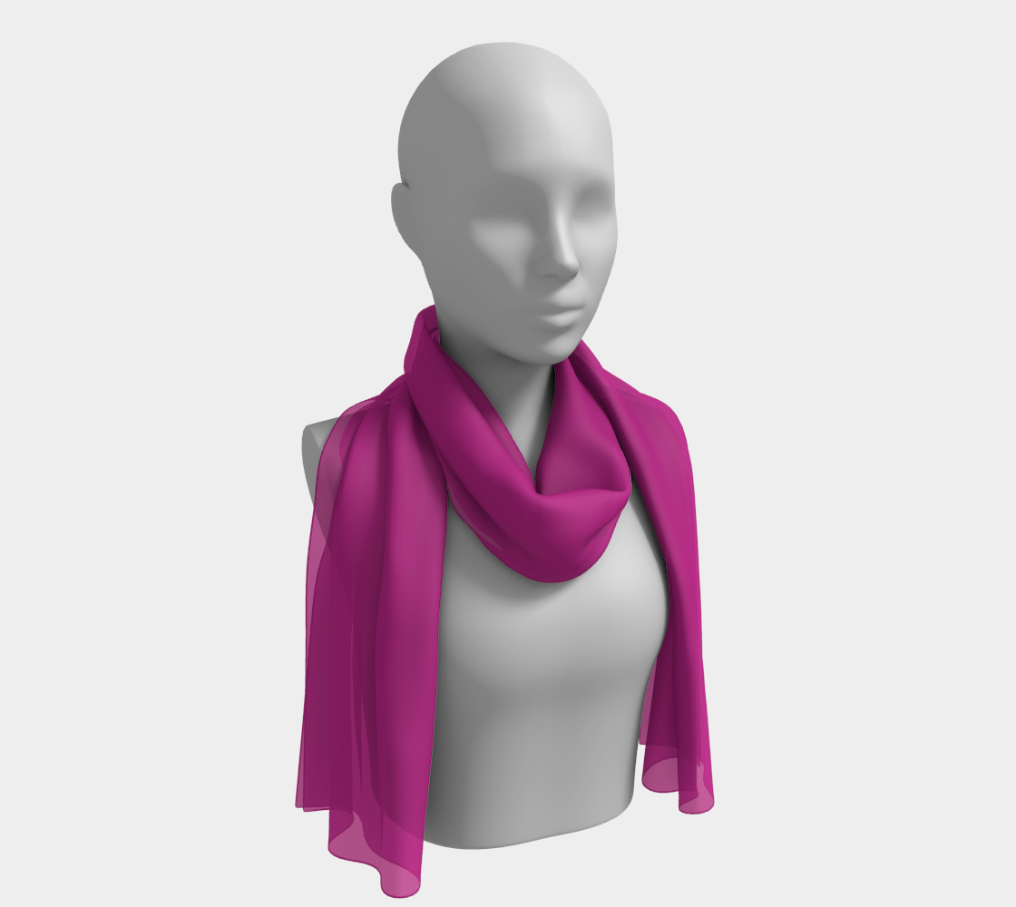 Fabulous Fuchsia Long Scarf