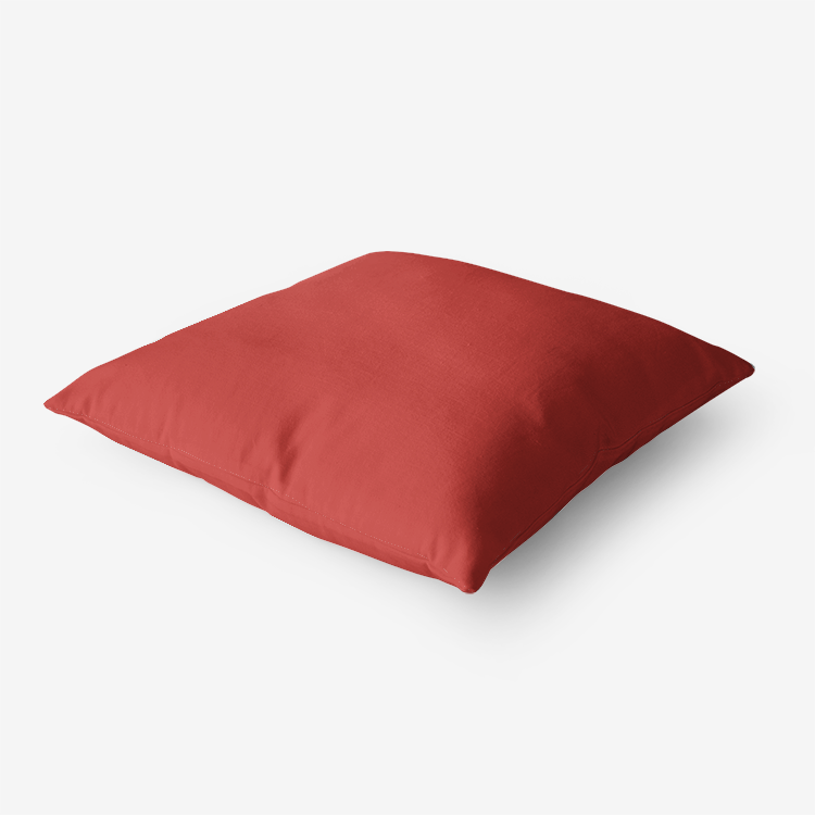 Cherry Red Hypoallergenic Throw Pillow