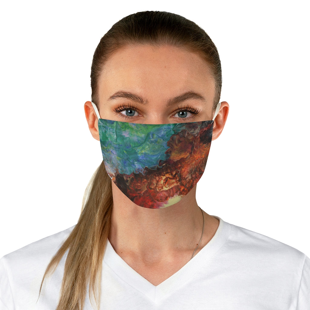 Aura Splash Fabric Face Mask