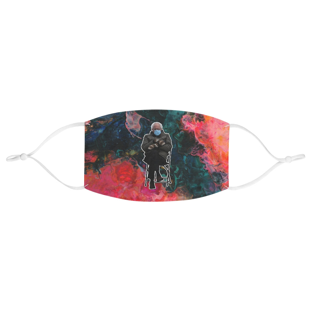 Bernie on Feel the Borboleta Fabric Face Mask