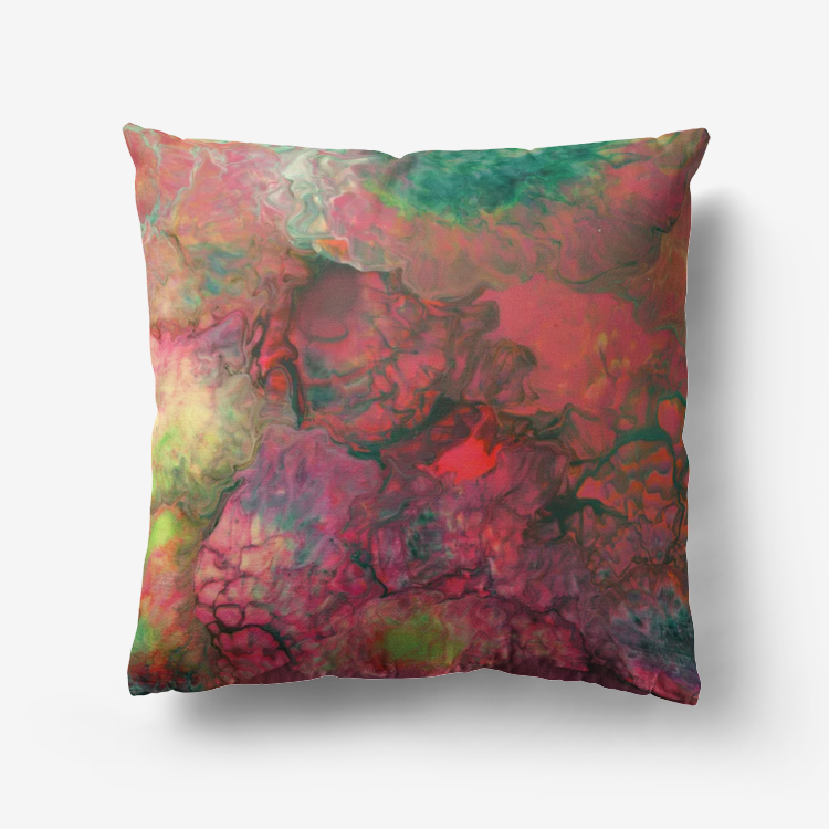 Home Goods Premium Hypoallergenic Throw Pillow - Bright Cameron | Unique Art
