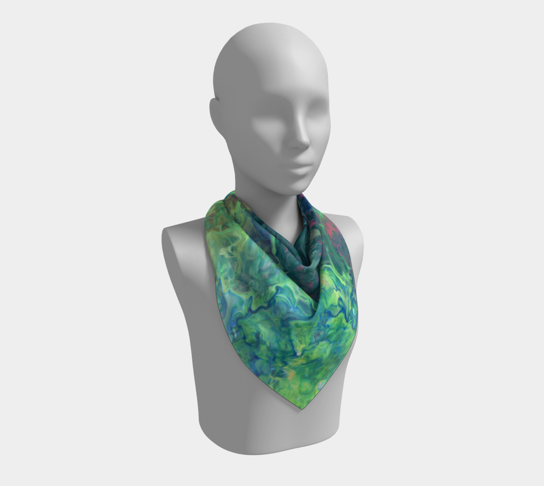 Envy Splash Square Scarf