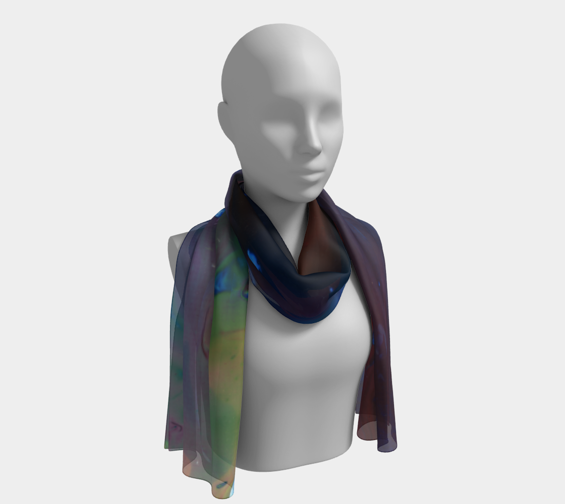 Northern Light Long Scarf Space