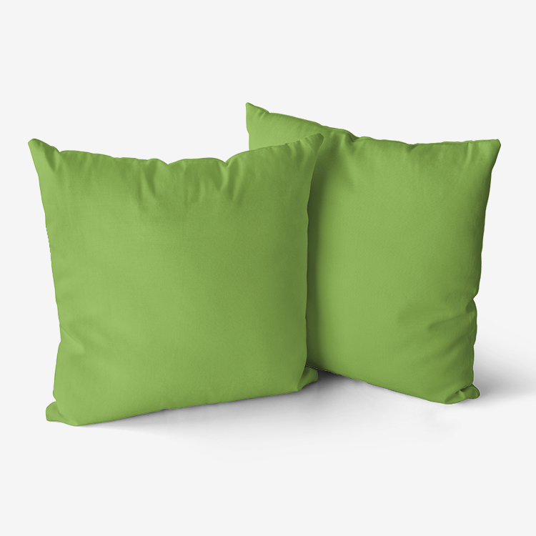 Green Grass Hypoallergenic Throw Pillow