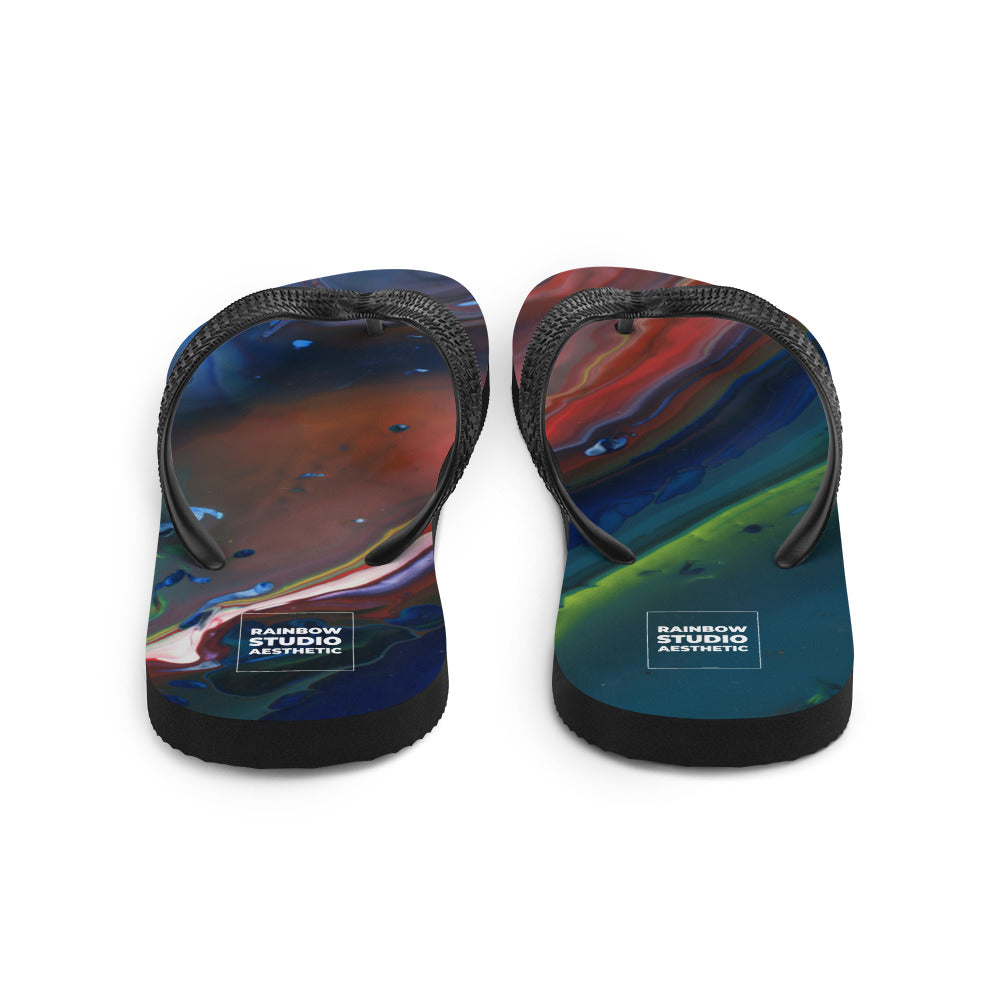 Northern Light Rainbow Brand Flip-Flops
